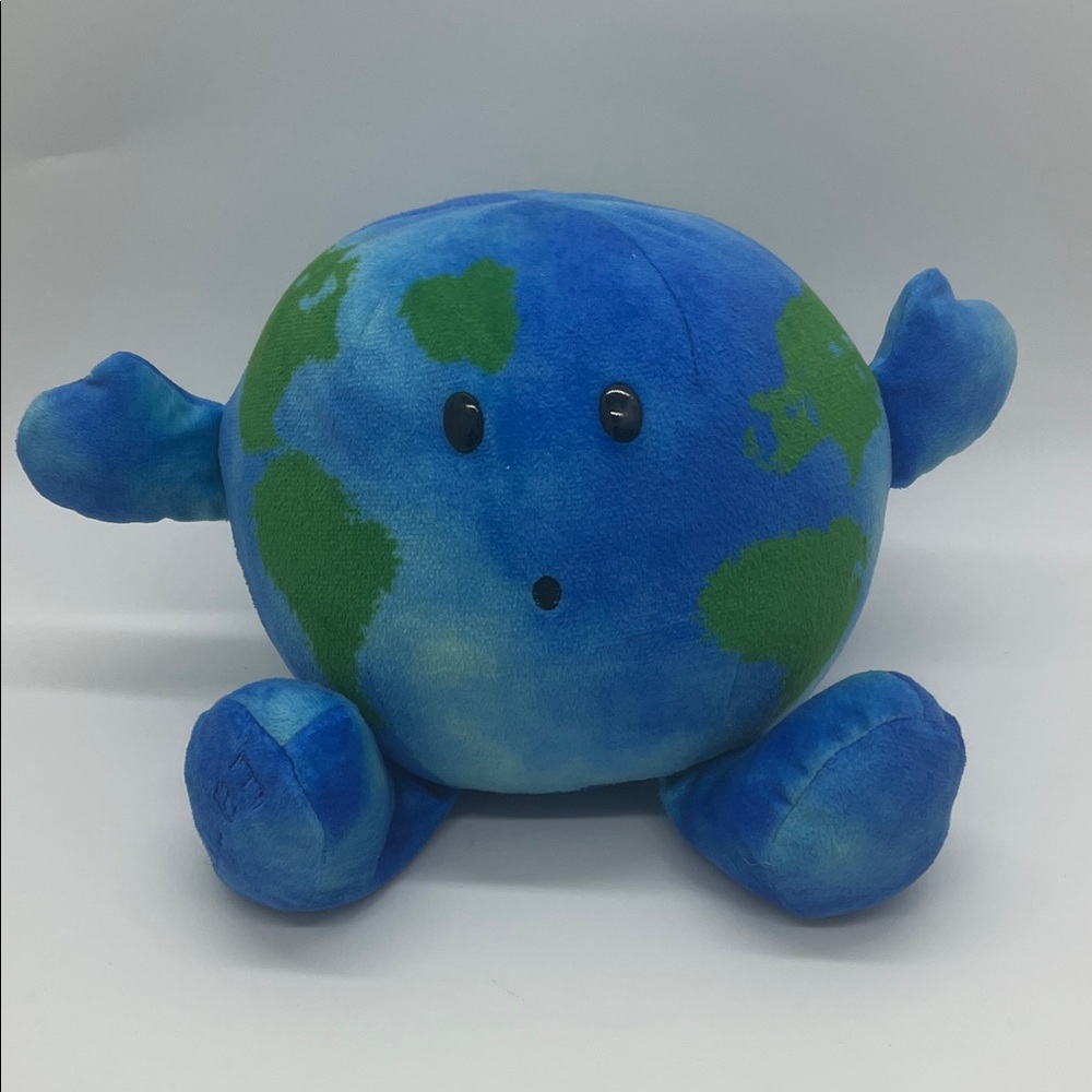 Celestial Bodiez Blue and Green Plush Globe